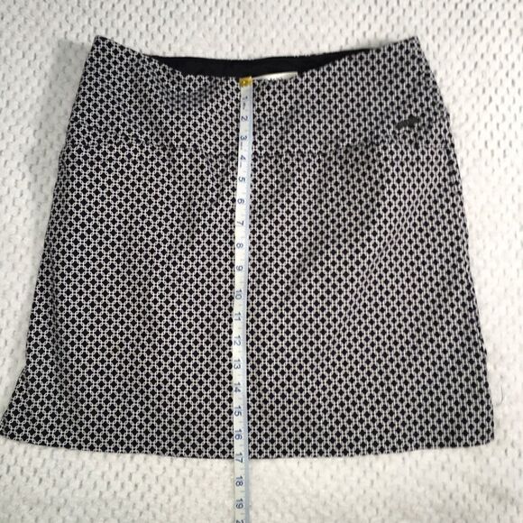 S.C.& Co.Black & White Skort Size Large Excellent Condition - Picture 5 of 6
